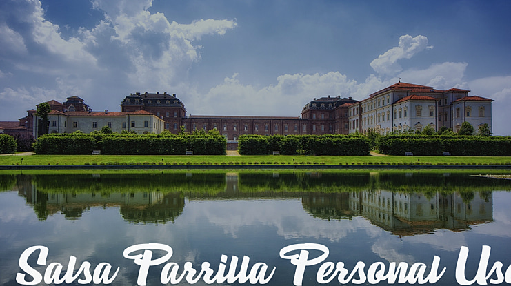 Salsa Parrilla Personal Use Font