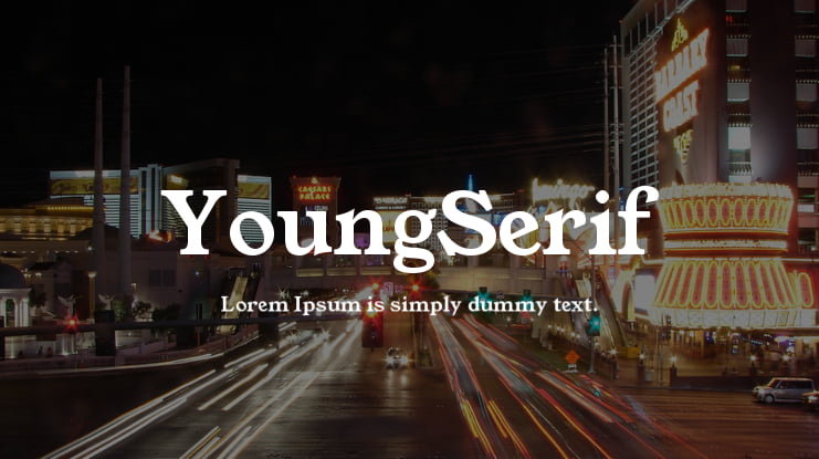 YoungSerif Font