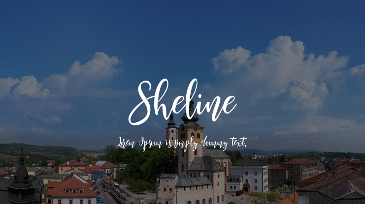 Sheline Font