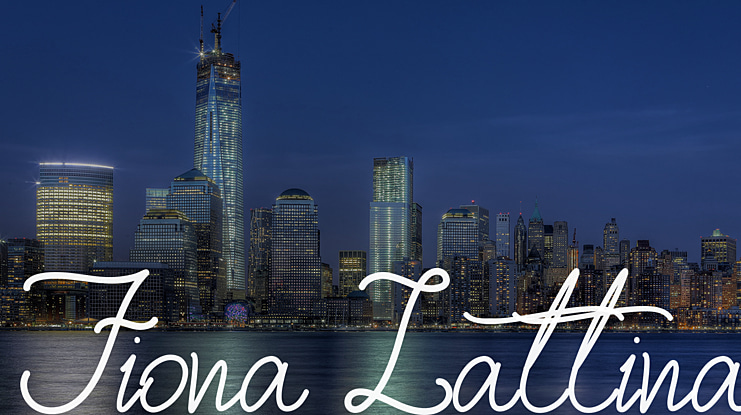 Fiona Lattina Font Family