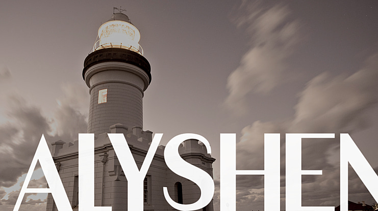 ALYSHEN Font