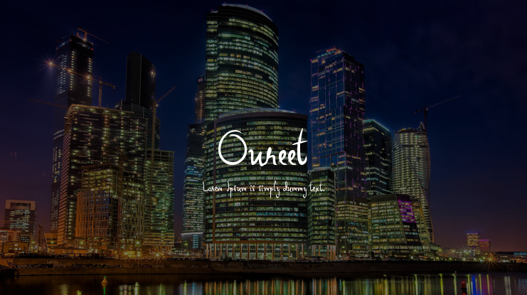 Oureet Font