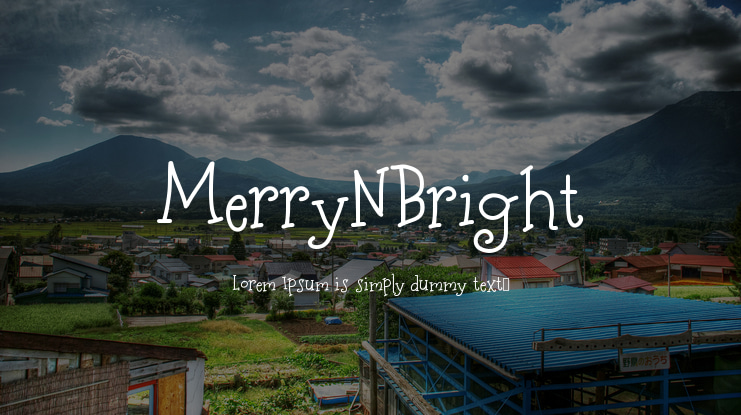 MerryNBright Font
