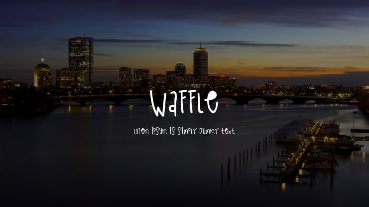 Waffle Font