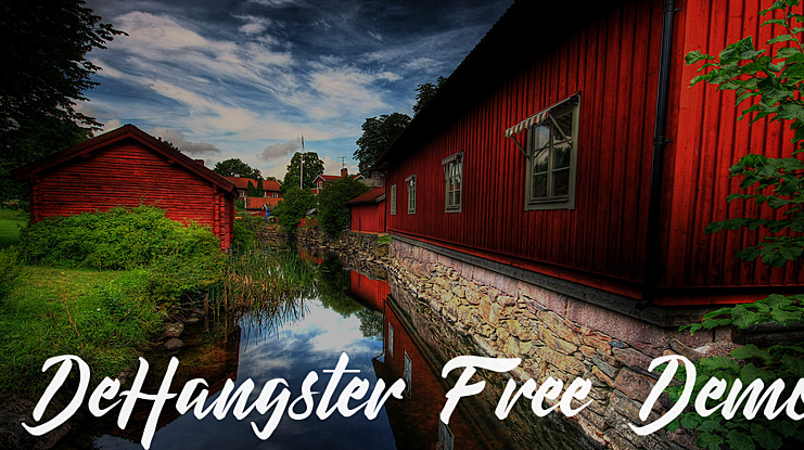 DeHangster Free Demo Font Family
