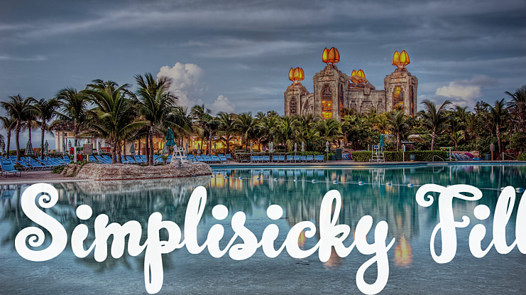 Simplisicky Fill Font Family