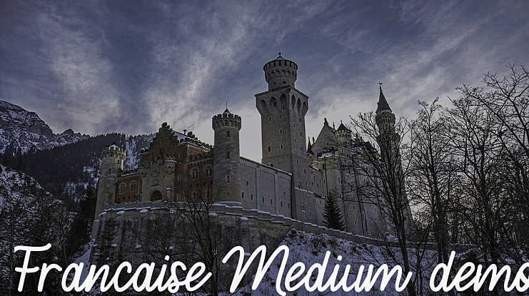 Francais ExtraBold demo Font Family