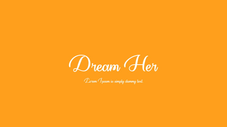 Dream Her Font