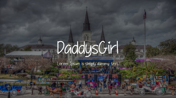 DaddysGirl Font
