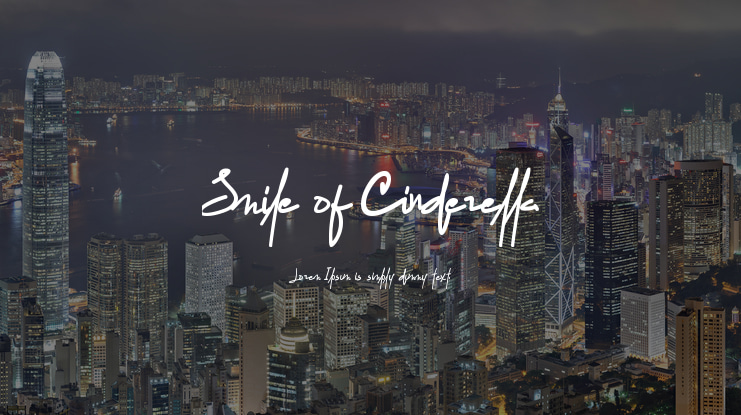 Smile of Cinderella Font