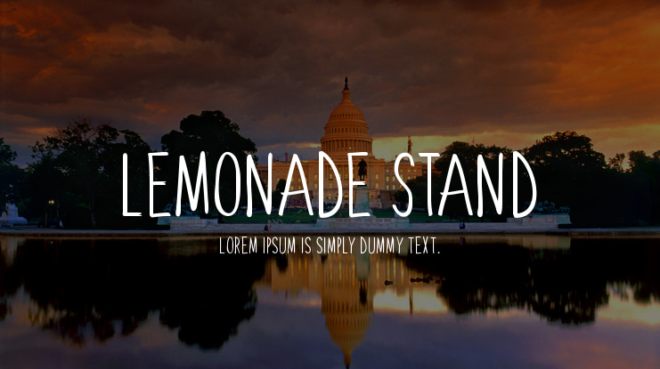 Lemonade Stand Font
