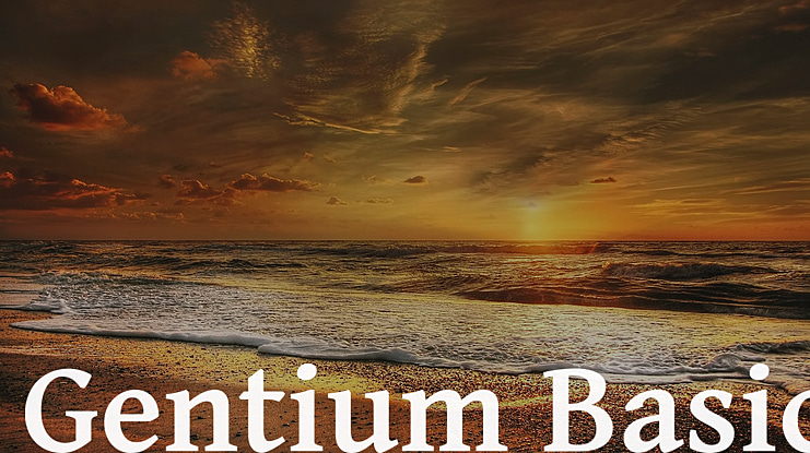 Gentium Basic Font Family