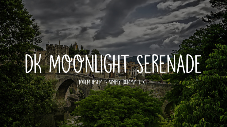 DK Moonlight Serenade Font