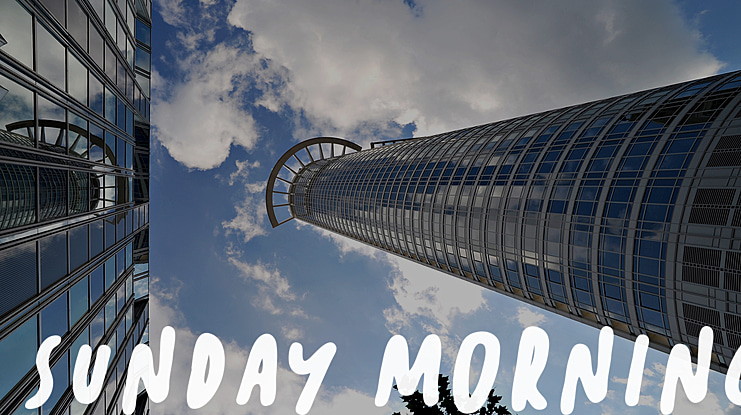 Sunday Morning Font