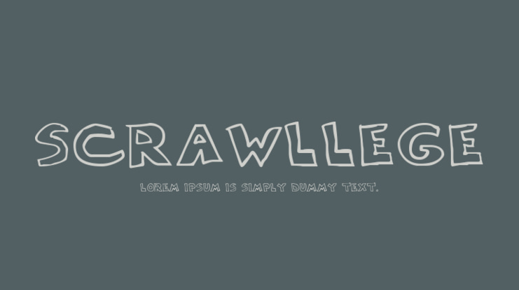 Scrawllege Font