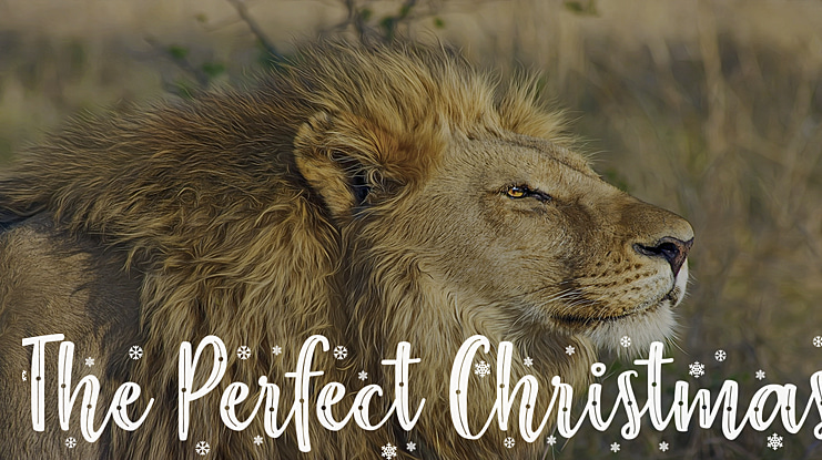 The Perfect Christmas Font
