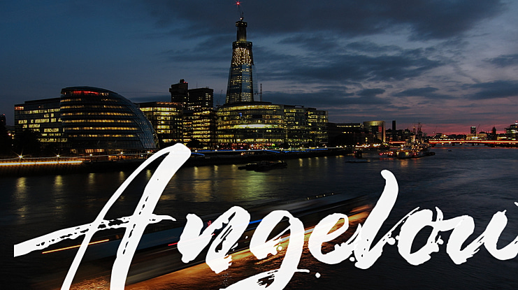 Angelow Font Family