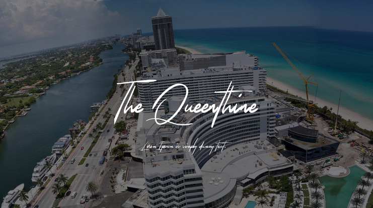 The Queenthine Font