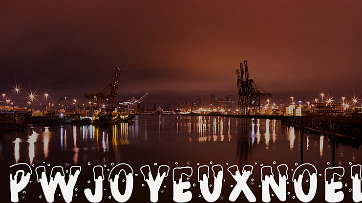 PWJoyeuxNoel Font