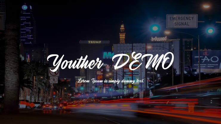 Youther DEMO Font