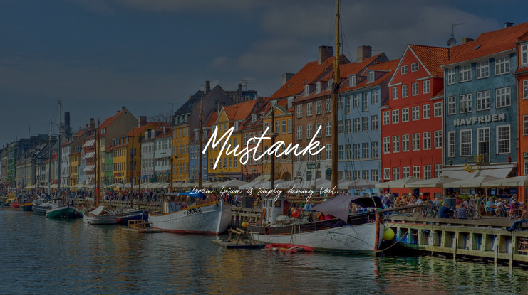Mustank Font