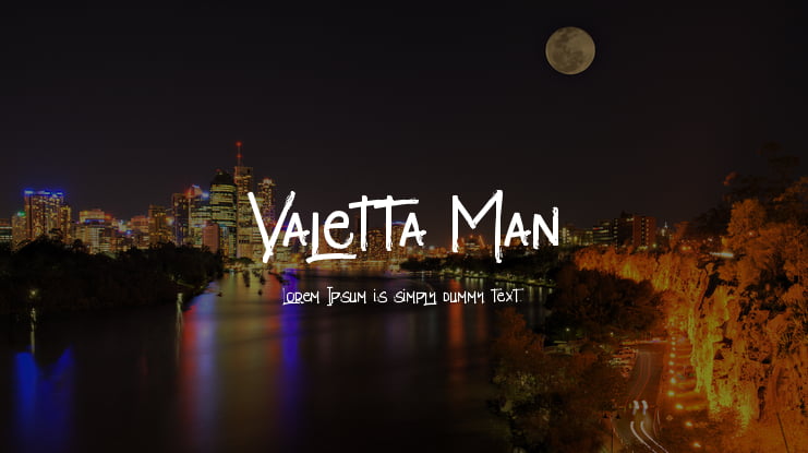 Valetta Man Font