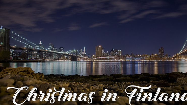 Christmas in Finland Font