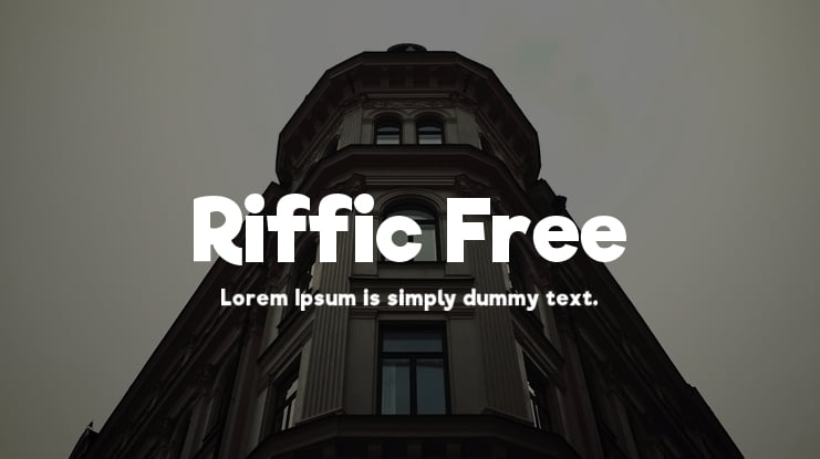 Riffic Free Font