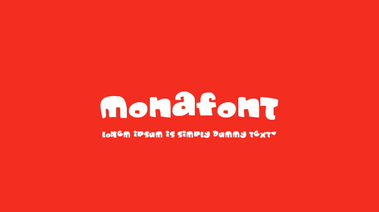 Monafont Font