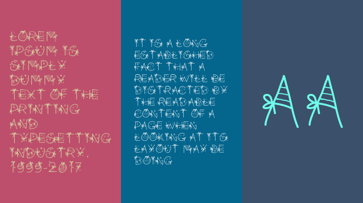 PWChristmasfont Font