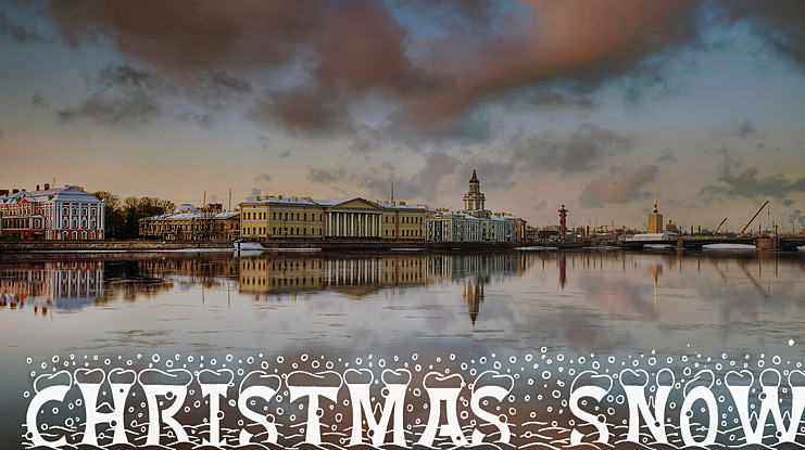 Christmas Snow Font