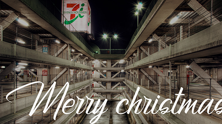 Merry christmas Font