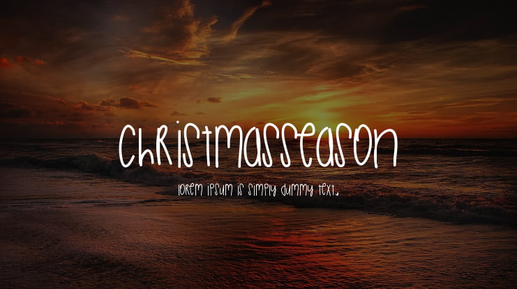 ChristmasSeason Font