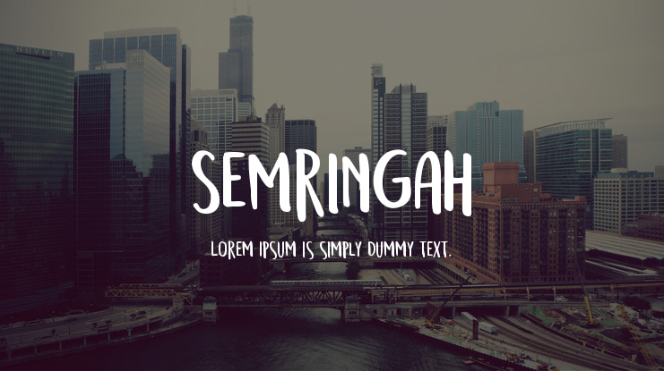 Semringah Font