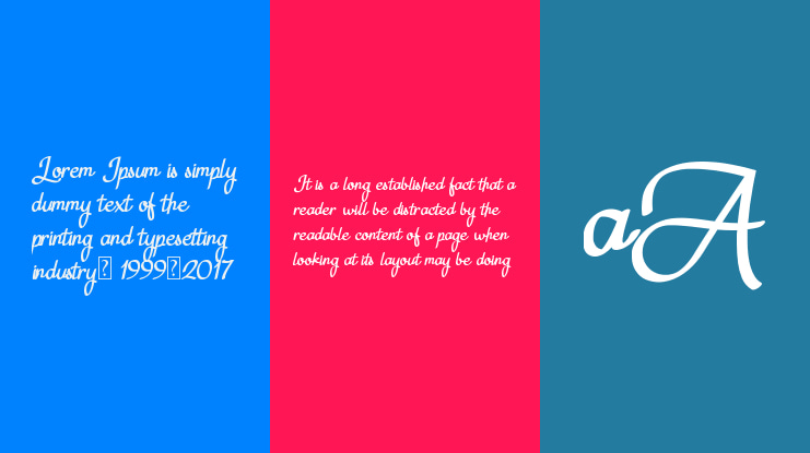 Nagitta Personal Use Font