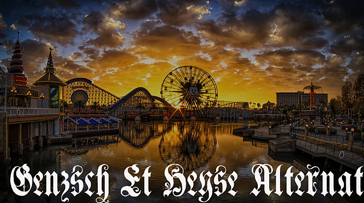 Genzsch Et Heyse Font Family