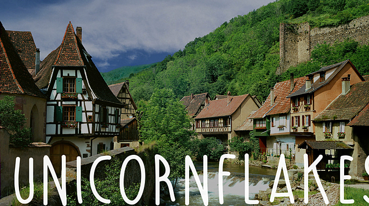 UnicornFlakes Font