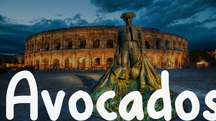 Avocados Font