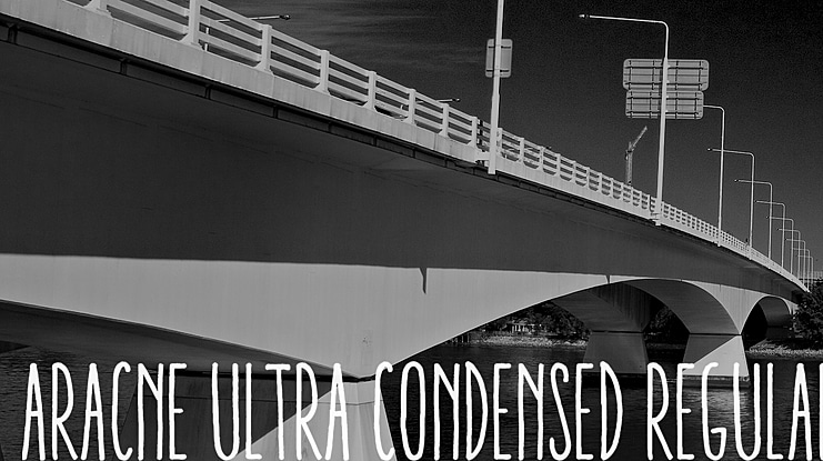 Aracne Ultra Condensed Light Font Family