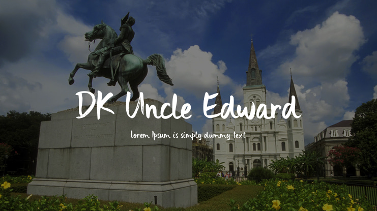DK Uncle Edward Font
