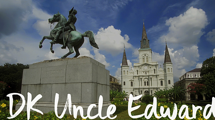 DK Uncle Edward Font