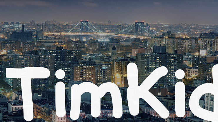 TimKid Font