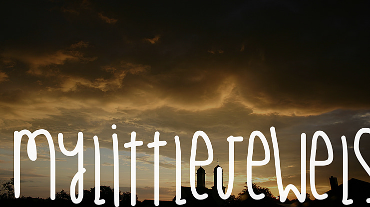 MyLittleJewels Font