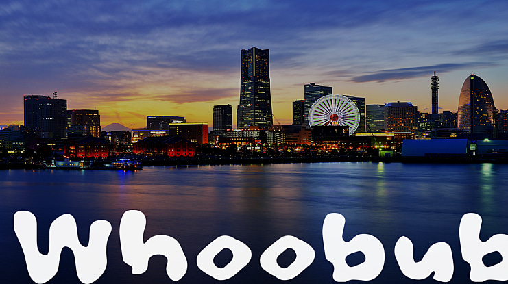 Whoobub Font