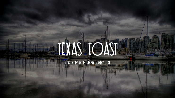 Texas Toast Font