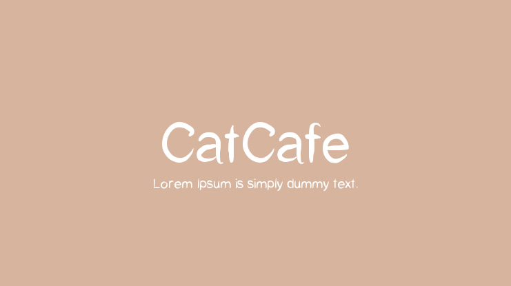 CatCafe Font