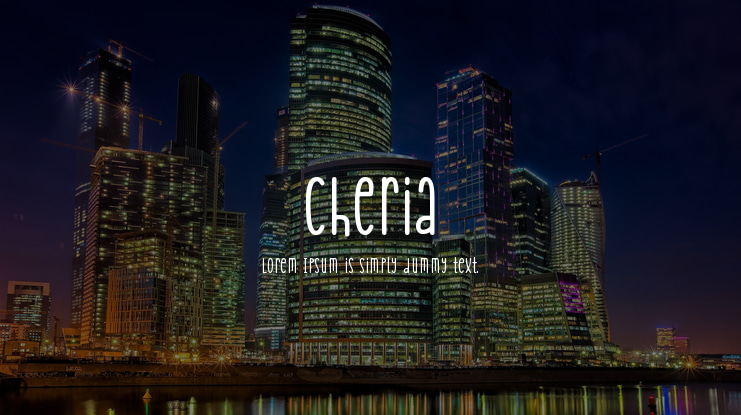 Cheria Font