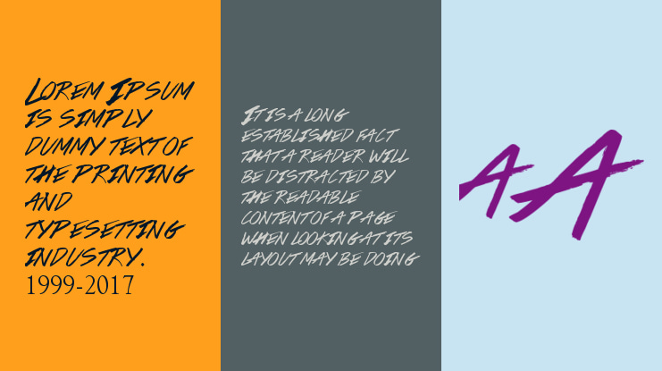 Colors Of Autumn Font