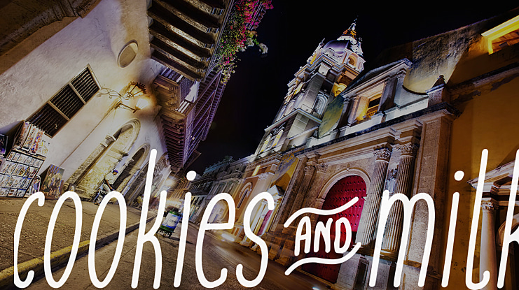 cookies&milk Font Family