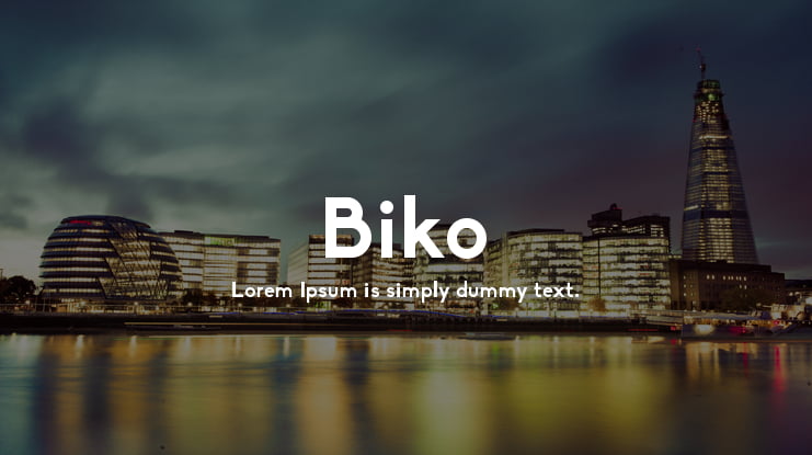 Biko Font Family